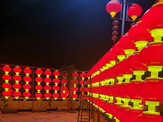 流光映红：LED 发光红灯笼里的新中式浪漫